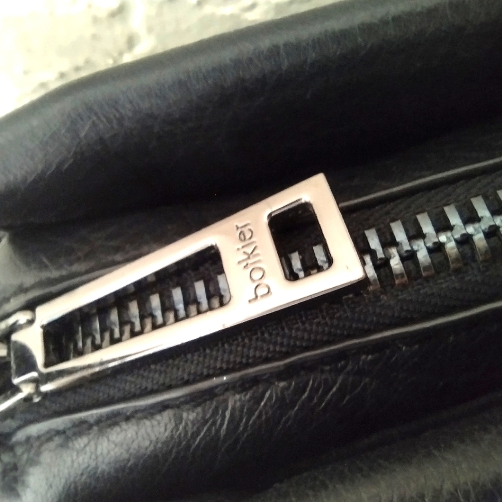 Botkier Black Leroy Crossbody Bag with Silver Accents - Picture 7 of 13